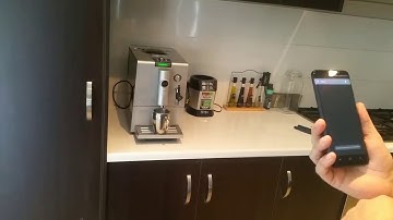 ESP8266 Enabled Coffee Machine automation