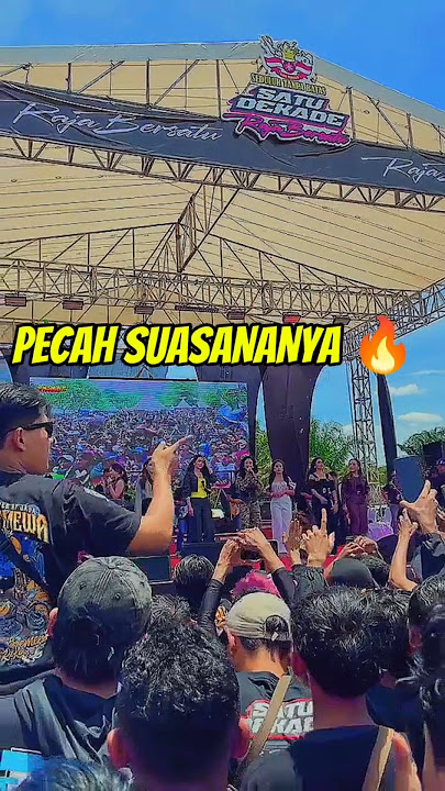 Breaking the atmosphere of the audience, always compact 🔥 #dangdut #home #latest omadella