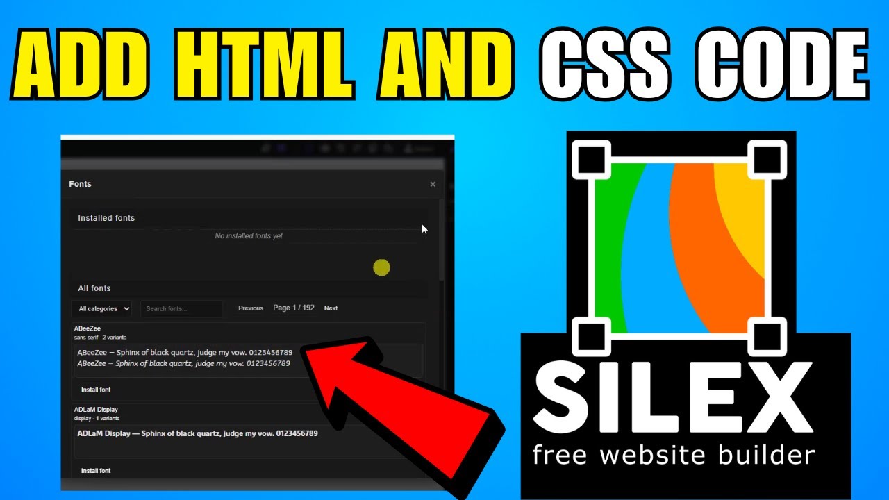 How To Add HTML And CSS Code In Silex (2026) (Complete Guide)