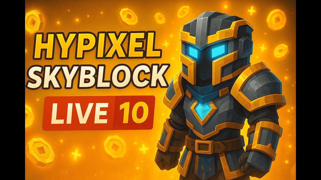 HYPIXEL SKYBLOCK LIVE 10 AFTER GOT RATTED :( - YouTube