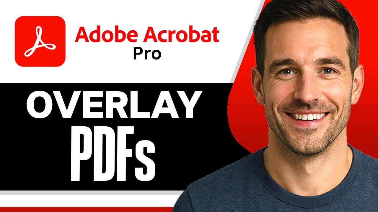 How To Overlay PDFs In Adobe Acrobat (Easiest Way) (2026 Guide) - YouTube