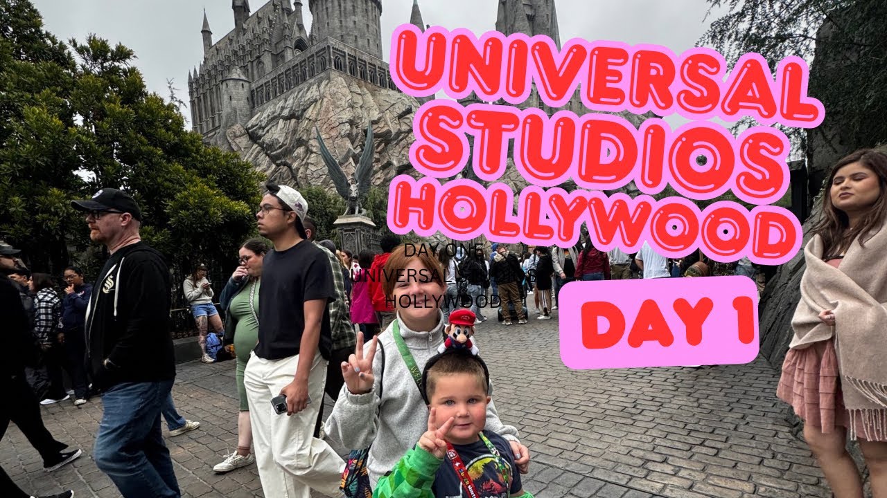 UNIVERSAL STUDIOS HOLLYWOOD 2025 DAY ONE! - YouTube
