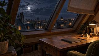 The Rooftop Mathematics Desk | Soft Electronic Music for Focus | 45 Minutes screenshot 4