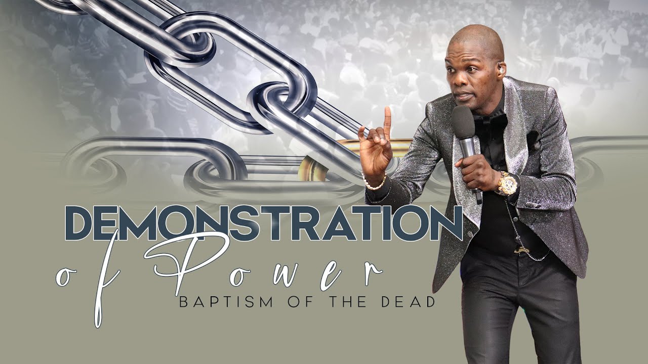 Демонстрация силы (крещение мертвых) профессора Лесего Даниэля