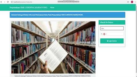 project uas perpustakaan berbasis web
