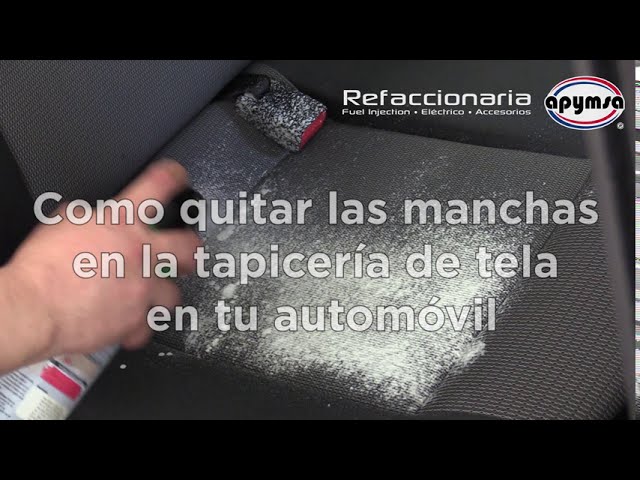 Sabes el mejor método para limpiar la tapicería de tu coche? - Chapaline