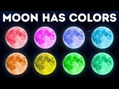 Video: Vai jūs varat redzēt krāsu uz mēness?