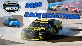 2026 NASCAR Cup Series Freeway Insurance 500 @ Phoenix Race Reactions