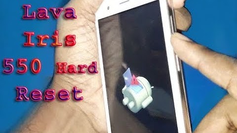 How to Hard Reset | factory reset | Pattern lock And  Pin Lock Reset Lava Iris 550