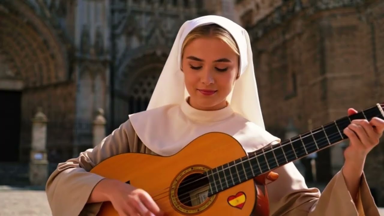 Una Monja Canta para Dios – Adoración Profunda con Guitarra