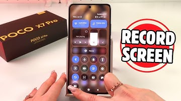 POCO X7 Pro: How to Enable Screen Recording with Custom Settings