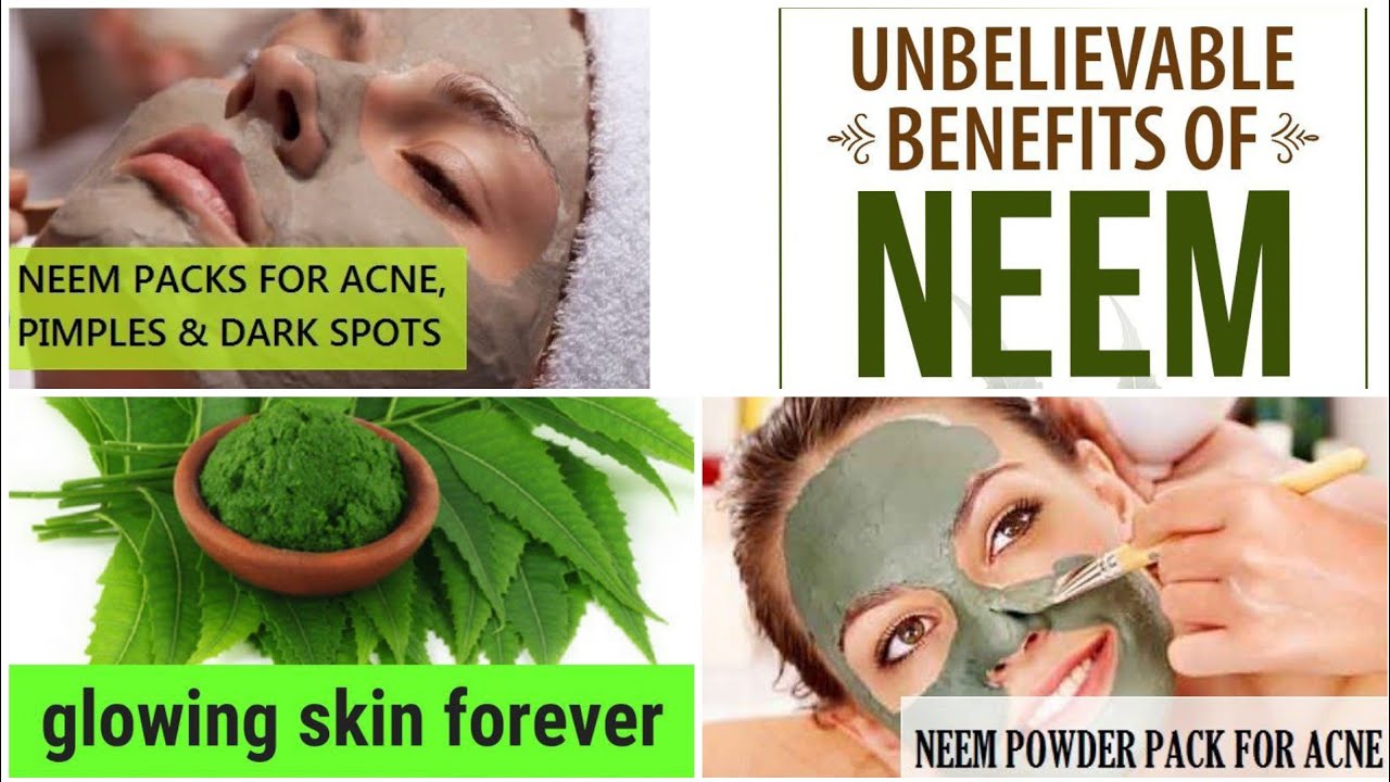Neem powder face mask YouTube