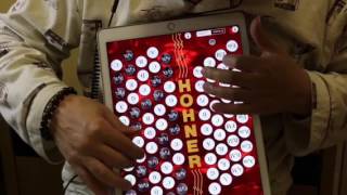 :  iPad Pro Hohner accordion app