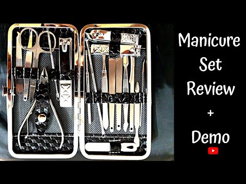 Dr Foot Manicure Set  Professional Grooming Kit, Pedicure Kit