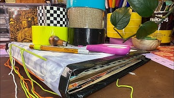 #2 of #3 - MAKE AN ART JOURNAL/ JUNK JOURNAL/ GLUE BOOK *THE SIGNATURES* - Easy Tutorial 