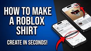 How to Make a Roblox Shirt (2026 Creator Hub & Photopea Guide) screenshot 4