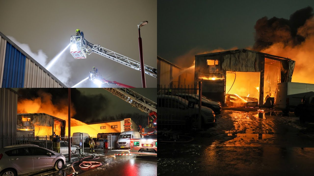 Zeer grote brand uitgebroken in Vijfhuizen | 07/01/2025