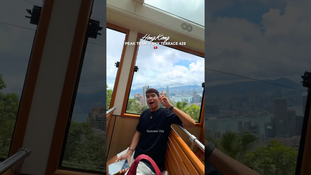 HONG KONG Travel Guide 2025 🇭🇰 The Peak Tram + Sky Terrace 428 ✨ 