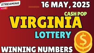Virginia Cash Pop Lottery Results For - 16 May, 2025 - Coffee Break, Lunch Break - Cash 5- Powerball