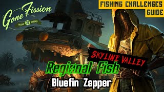 Fallout 76 | Fishing Challenges Guide | Regional Fish | Skyline Valley | Bluefin Zapper |