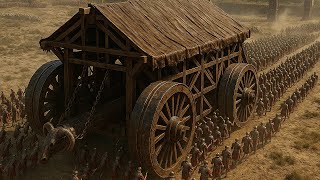 How powerful was the Roman battering ram? Rome's deadliest artillery machine.