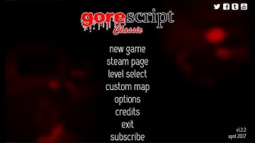 Gorescript Classic speedrun