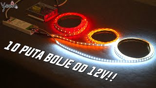 Ugradio sam nove LED trake na 24 Volti!!!