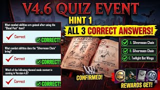 🔴 V4.6 QUIZ EVENT IN PUBG MOBILE ALL MISSIONS COMPLETE | V4.6 QUIZ EVENT HINT 1 ALL CORRECT ANSWERS screenshot 3