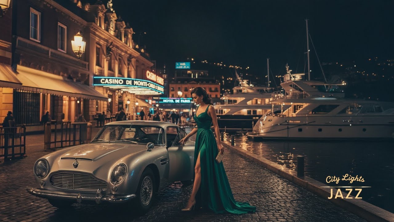 Night Jazz Montecarlo – Smooth Jazz, Lounge Music, Relaxing Vibes