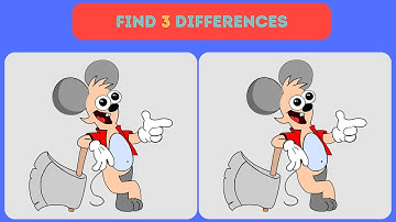 Find 3 Differences! | Challenge: № 08 #spotthedifference #spotthedifferencegame  #viralvideo #puzzle