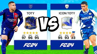 TOTY vs ICONS TOTY... sur FC 24 !
