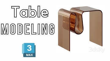 Save your money with this tutorial |Tutorial on Modeling a table in 3dsmax using spline