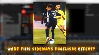 Famous Sideways Timeslice Transition Tutorial in After Effects 🔥
