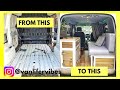 Nissan NV200 Camper Van Build // START TO FINISH