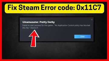 Fix Steam Error code: 0x11C7