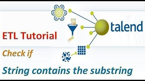Talend ETL - Check If String Contains Substring Using tmap Component