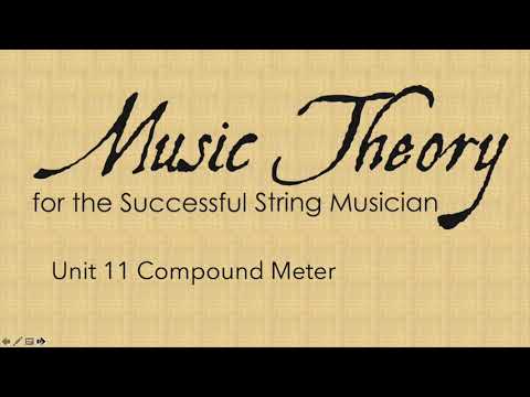 11.3 Compound Meter Time Signatures