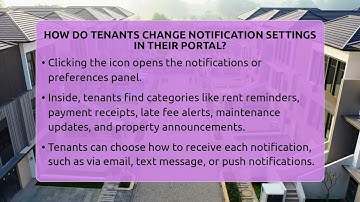 How Do Tenants Change Notification Settings In Their Portal? - Mastering Property Management