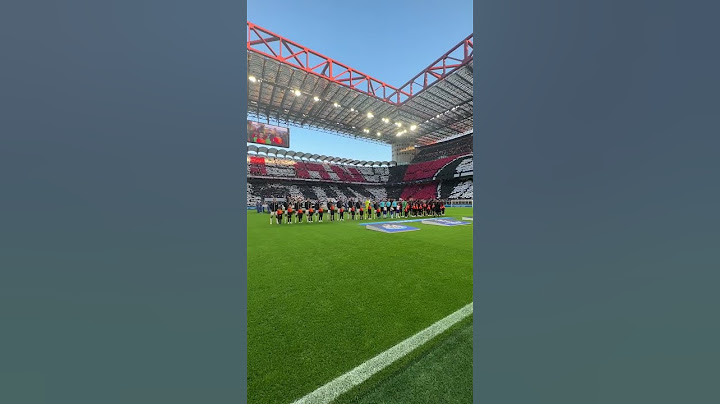 The San Siro BELLOWS out THE CHAMPIONS 🤩 #UCL #uefachampionsleague #sansiro