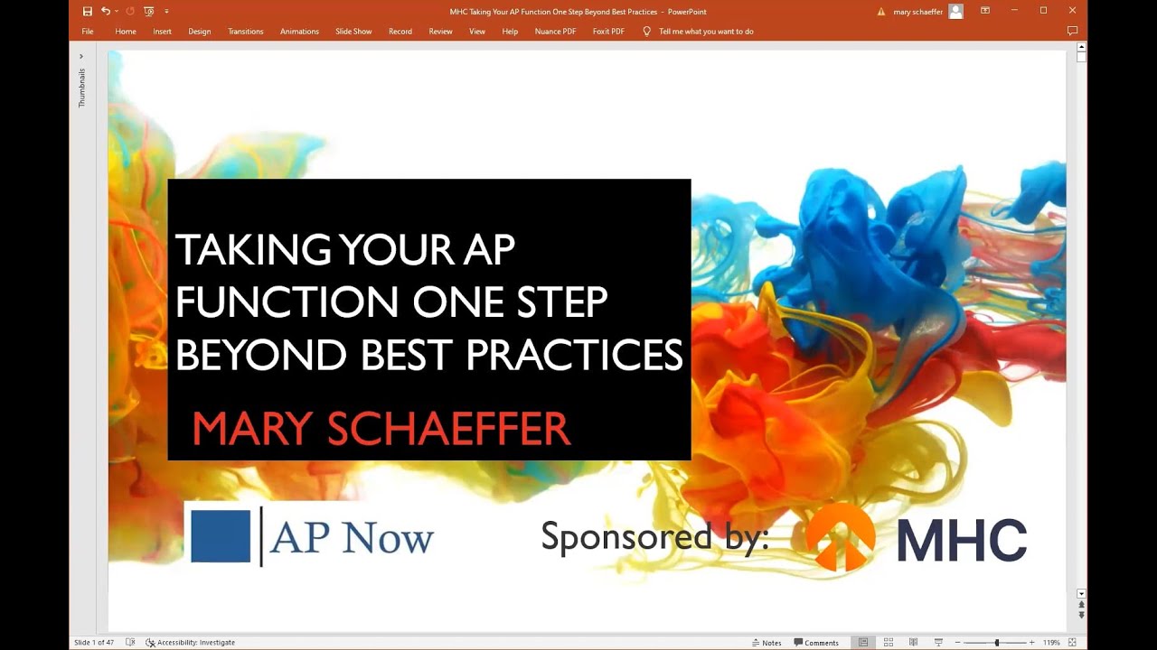 [WEBINAR] Taking Your AP Function One Step Beyond Best Practices