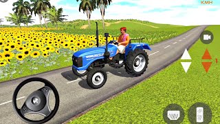 New Sonalika 4X4 Tractor Crazy Off-Road Driving : Indian Tractor Simulator 3D : Android Gameplay screenshot 3