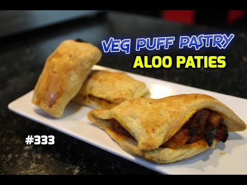 Veg Aloo Puffs Pastry Recipe || Veg Patties Or Vegetable Puff Recipe ||