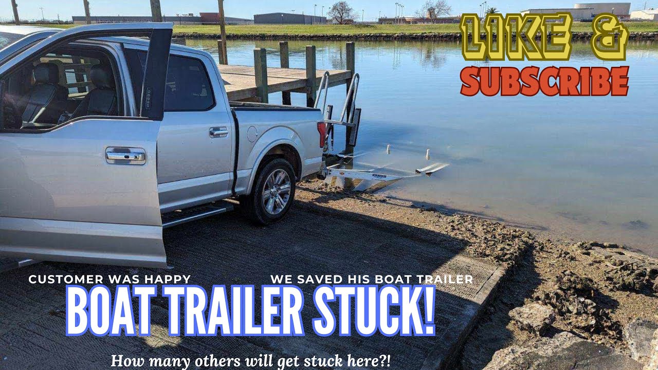 Freeport Boat trailer recovery YouTube