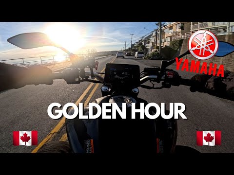 Golden Hour Ride - Relaxing Ride On Yamaha Mt-07