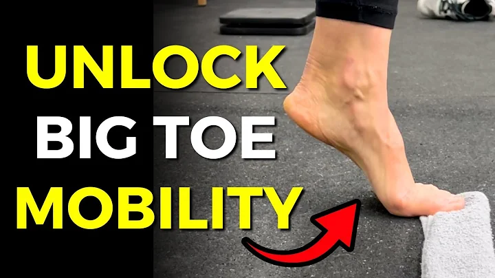 3 Exercises For A Stiff Big Toe | Mobility Exercises That WORK!