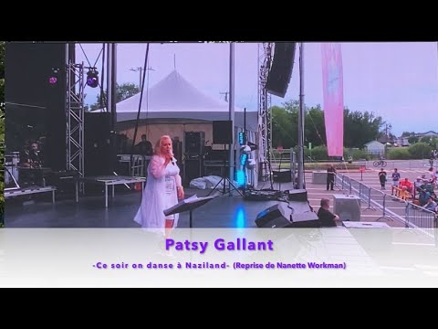 Patsy Gallant au Festival Lorettain l'Ancienne-Lorette, le 28 août 2021-Ce soir on danse à Naziland-