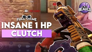 Insane 1HP Clutch (Full Game) - Rainbow Six Siege