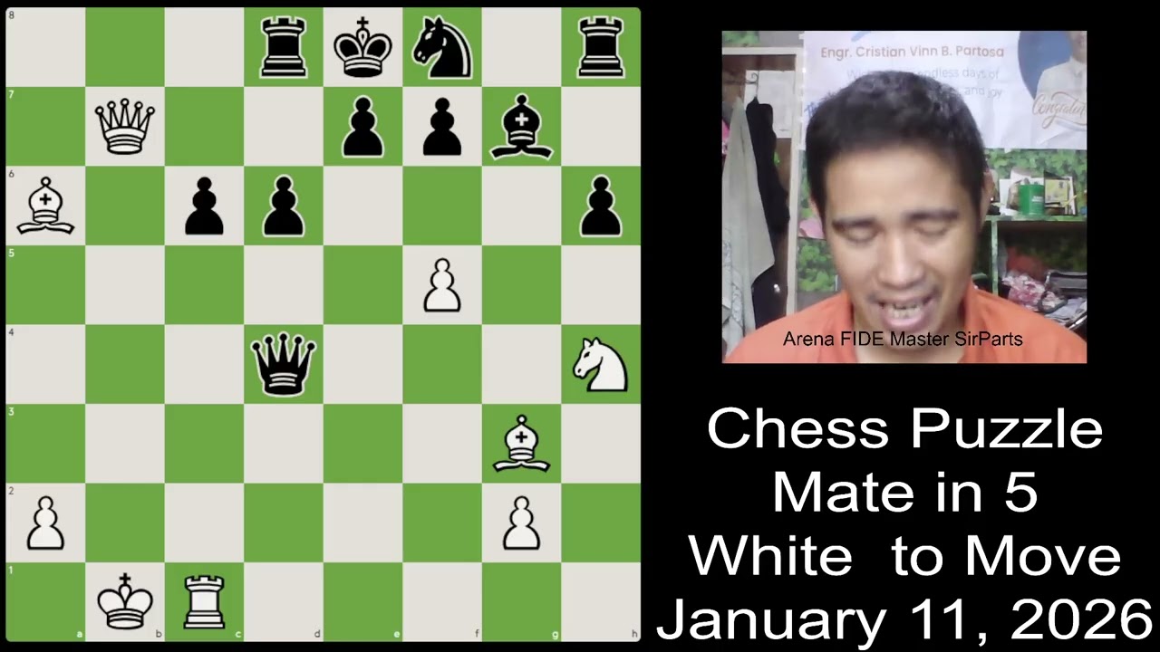 Шахматная задача: мат в 5 очков с Chess Talks