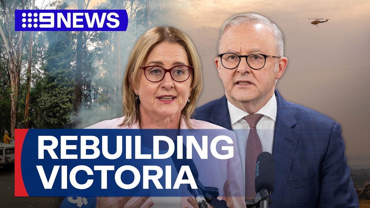 PM announces additional financial boost for fire affected Victorians | 9 News Australia