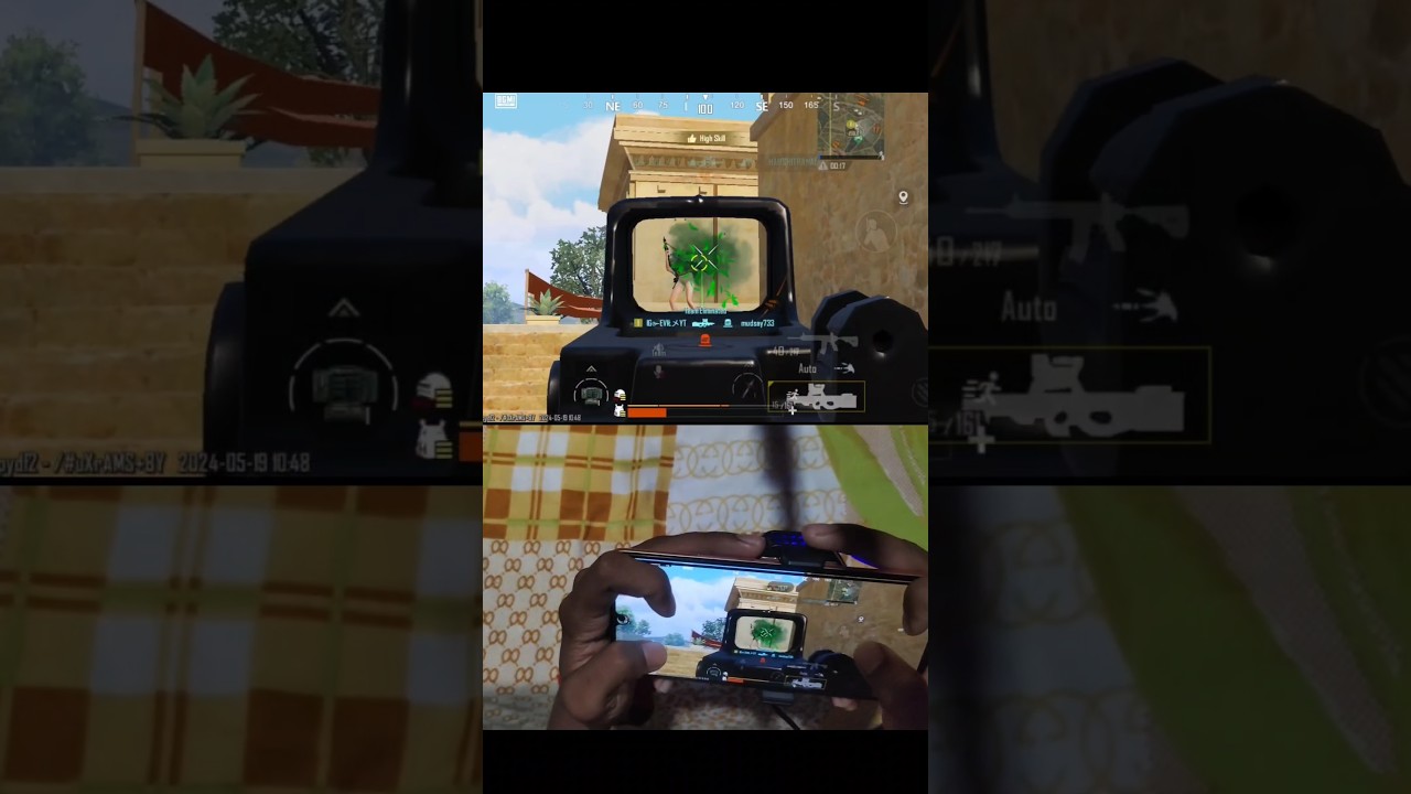 Fastest Reflex In 90Fps ⚡ HandCam 🗿 p90